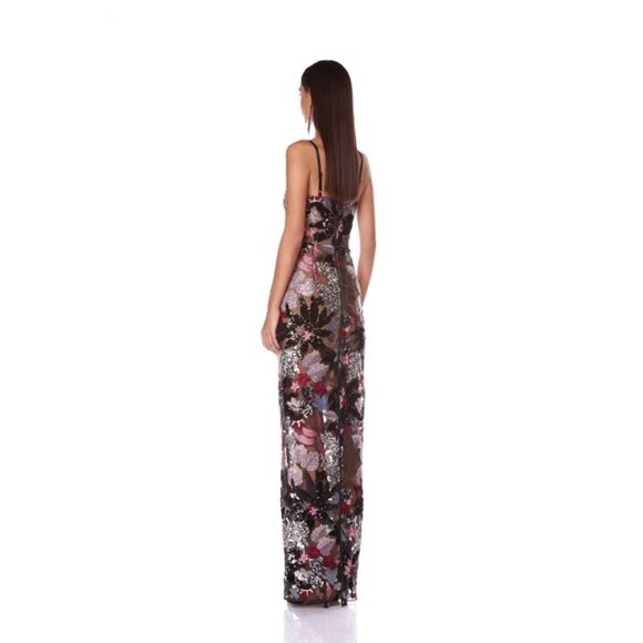 NWOT Bronx and Banco DAHLIA LEONA EMBROIDERED MAXI DRESS - Picture 4 of 12